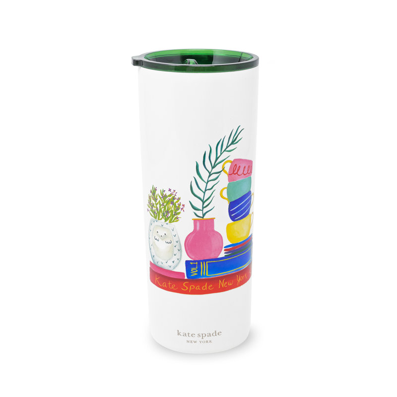 24 oz Verre en acier inoxydable, bibliothèque Charmed