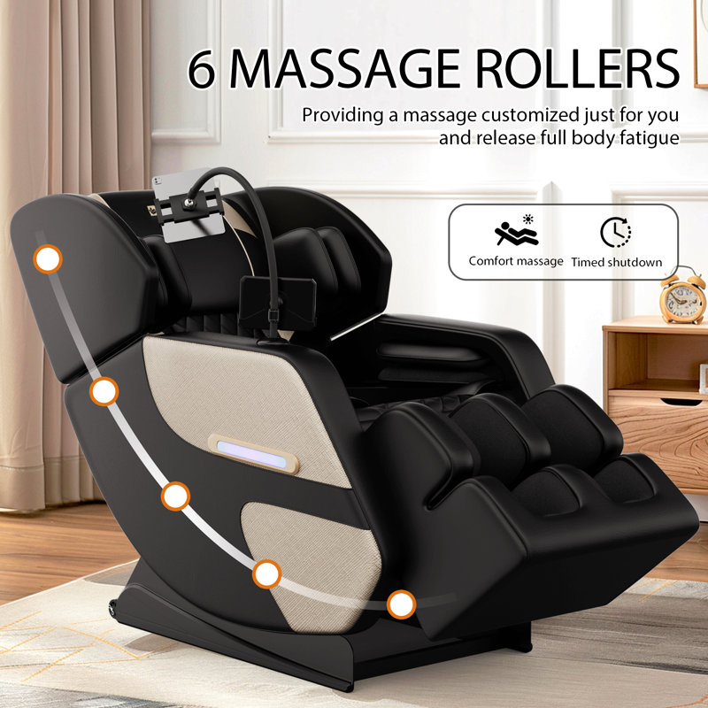 Massage Chair Recliner With Zero Gravity With Full Body Air Pressure