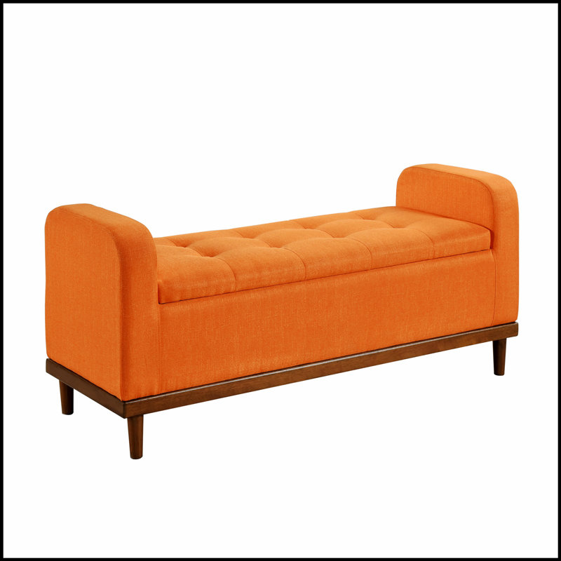 Meuble de rangement Mid-Century, Orange