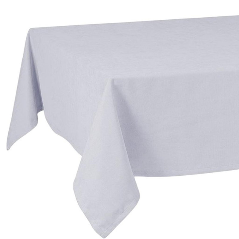 55" X 120" Gray Polyester Tablecloth, 120" L x 55" W, Gray