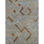 Hand Knotted Geometric Area Rug in Gray/Yellow