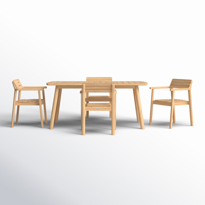 Hadlyn Outdoor - Piece Dining Set