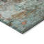 Machine Washable Indoor/Outdoor Xhevrie Teal Rug-112122860