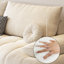 Canapé modulaire en polyester blanc crème-901233207-901233204