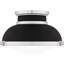 Denisha Glass Flush Mount