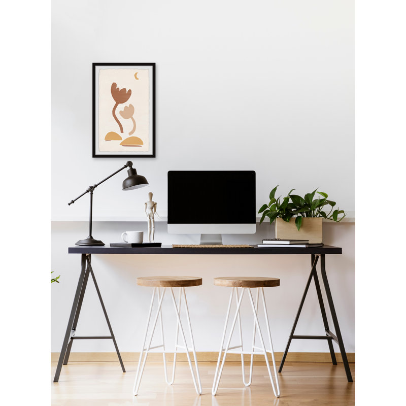 Garden Of Dedication - Single Picture Frame Painting, 61cm H x 41cm W x 3.81cm D