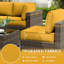 Ensemble de 14 coussins de remplacement pour siège / dossier (l 26 po x P 26 po)-1001744121-980941867