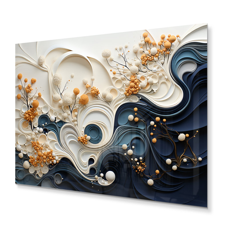 Encre liquide - Spiralscape III, H 12 po x l 20 po
