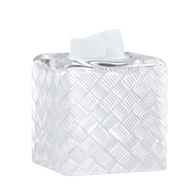 Basketweave Tissue Box Cover