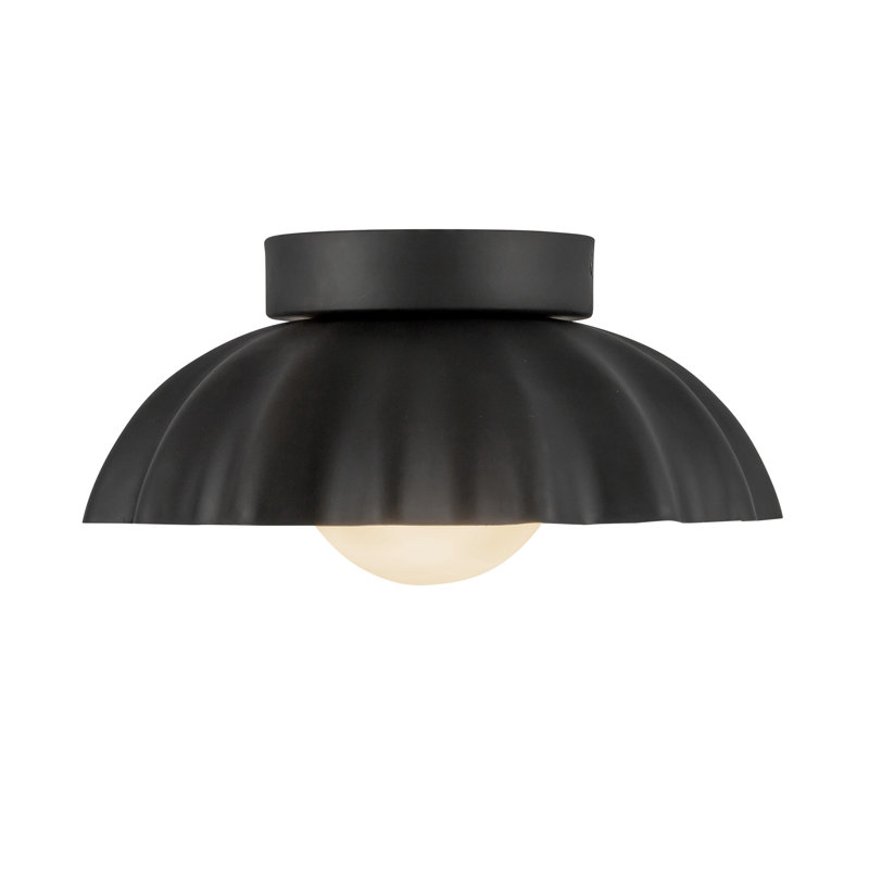 Éclairage pour meuble-lavabo mural 10 po Soleil, Noir, Noir mat
