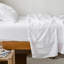 Ensemble de draps blancs 100% coton Portugal-62438805