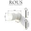 ROUS Harwdare Mid-Century Modern Hourglass Knob-109759171