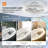 16'' Smart LED Ceiling Fan with Light and Remote APP Control-821690360