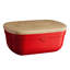 Burgundy Bread Box