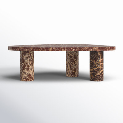 Moraga Genuine Marble Single Coffee Table