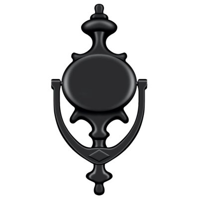 Door Knocker, Imperial in Paint Black