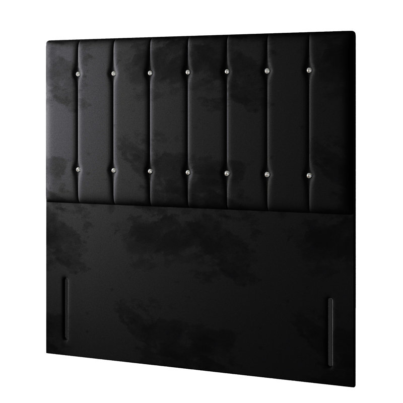 Rothbury Upholstered Headboard, Double (4'6), Black