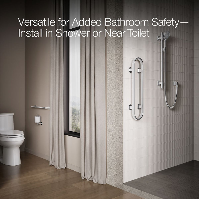 Belay Grab Bar Loop, Polished Chrome
