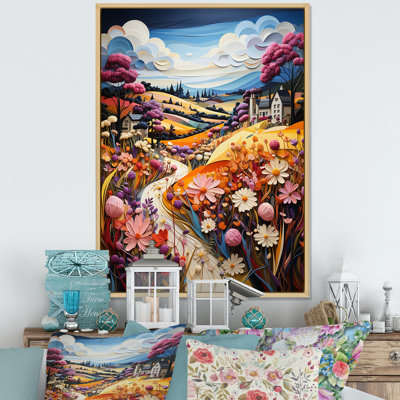 «Whimsical Magical Fields II», reproduction sur toile