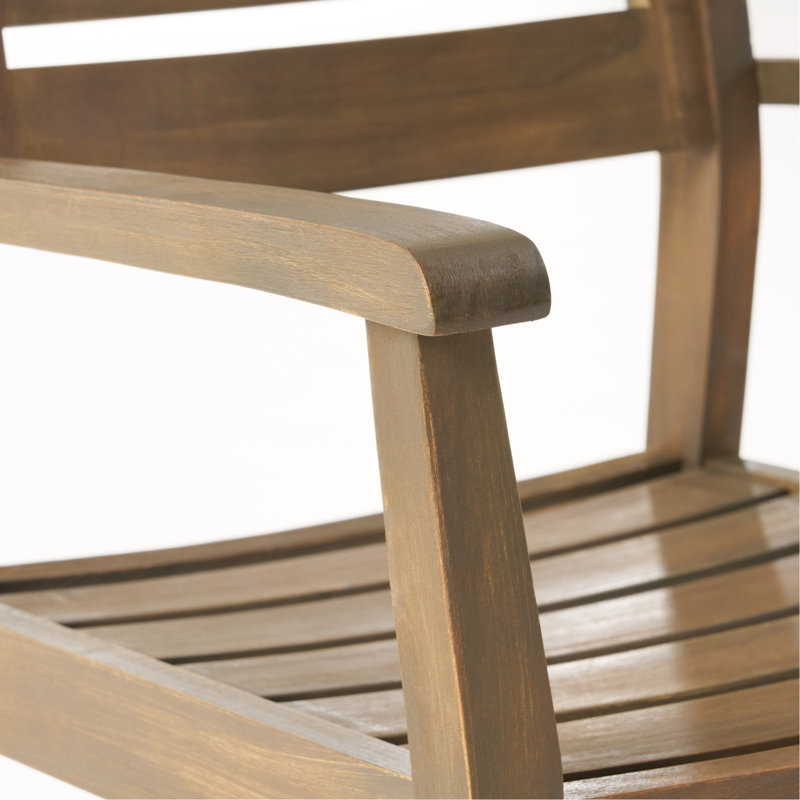 2 pièces, chaises en bois, gris Idéal pour le jardin, la cour ou la piscine. Fabrication robuste, poids maximal de 350 lb, roulement