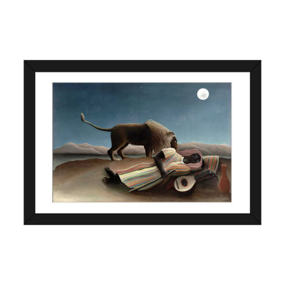 " The Sleeping Gypsy, 1897 " by Henri Rousseau