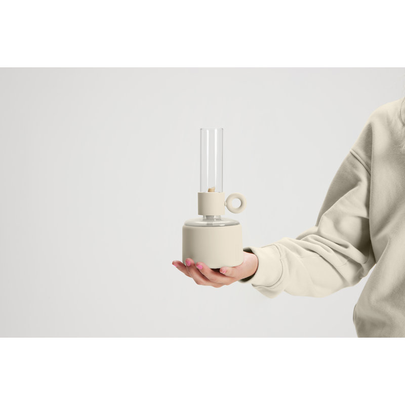 Flamtastique XS Oil Lamp, Cream