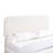 Libby Queen Size Ivory Boucle Upholstered Platform Bed with Drawers-844303881