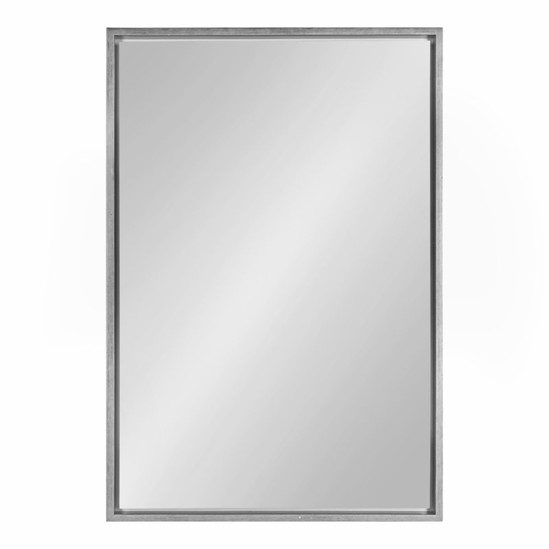 Abhilash Engineered Wood Flat Mirror, 36" x 24"