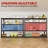 Rikuto Adjustable Heavy Duty Metal Shelving Unit For Garage,Pantry,Storage,Toolsheds, Warehouses-124572202
