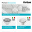 Évier de cuisine KRAUS Turino ™ réversible 33 pouces L-115269390