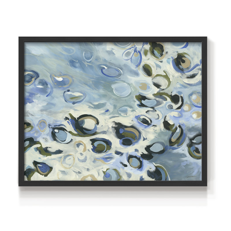 Washed Ashore -Framed Print - Restickable, H 8 po x l 10 po, Noir, noir, noir, noir