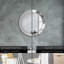 Huldar Glass Flat Wall Mirror