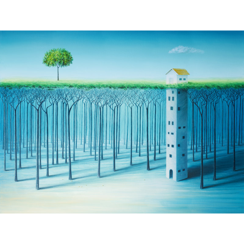 The Land of the Orange Tree Print