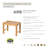 Teak Shower Bench-64289935