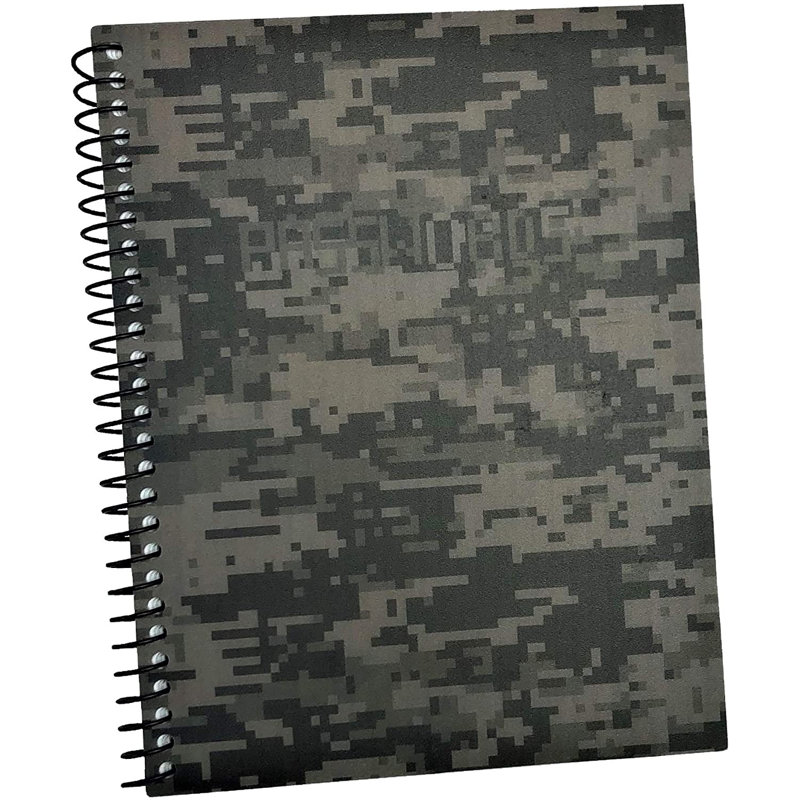 Small/Mini Password Keeper Notebook, Green Camo
