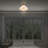 Delphine Linen Flush Mount