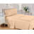 Microfiber Bed Sheets Set Checker Embossed Bedding Set-24825949-24825953