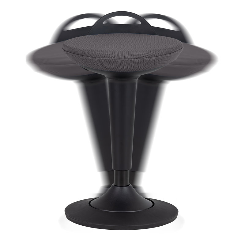 Tabouret Wobble, Gris foncé