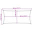 Adrita 2.5m x 2m Rectangular Shade Sail