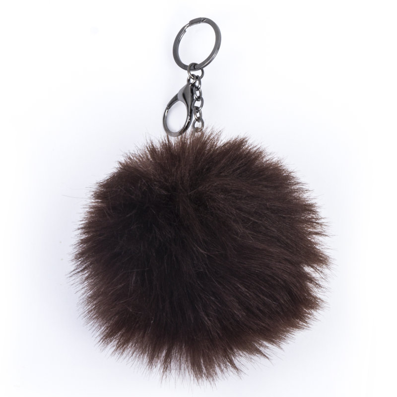 Key Chain, Chocolate Brown