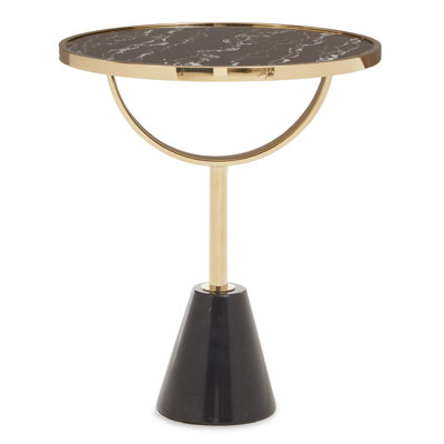 Bhodi Glass Top End Table