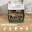 Base de meuble-lavabo simple en bois massif de 36 pouces seulement-92659272