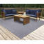 Tapis bleu marine intérieur / extérieur Tukgahgo-529673333