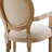 Amando High-End Beige French Country Dining Chairs With Arms-975260081