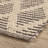 Textured Diamond Blue/Ivory Handwoven Cotton Rug-2130723178