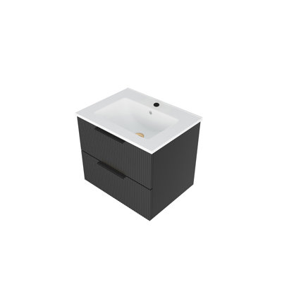 Meuble-lavabo 24 po avec lavabo en céramique