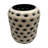 Decorative Handmade Carved Lattice Glass Vase