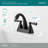 Elmhurst Centerset 2-handle Bathroom Faucet with Drain Assembly-56096291