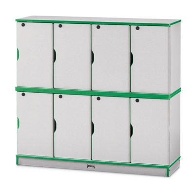 Rainbow Accents Stacking Lockable Lockers