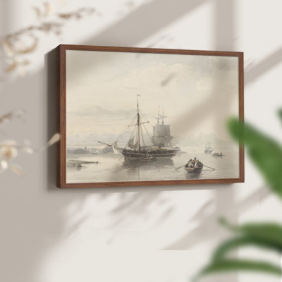 Vintage Nauticals-XXIX - Reproduction encadrée - Restickable
